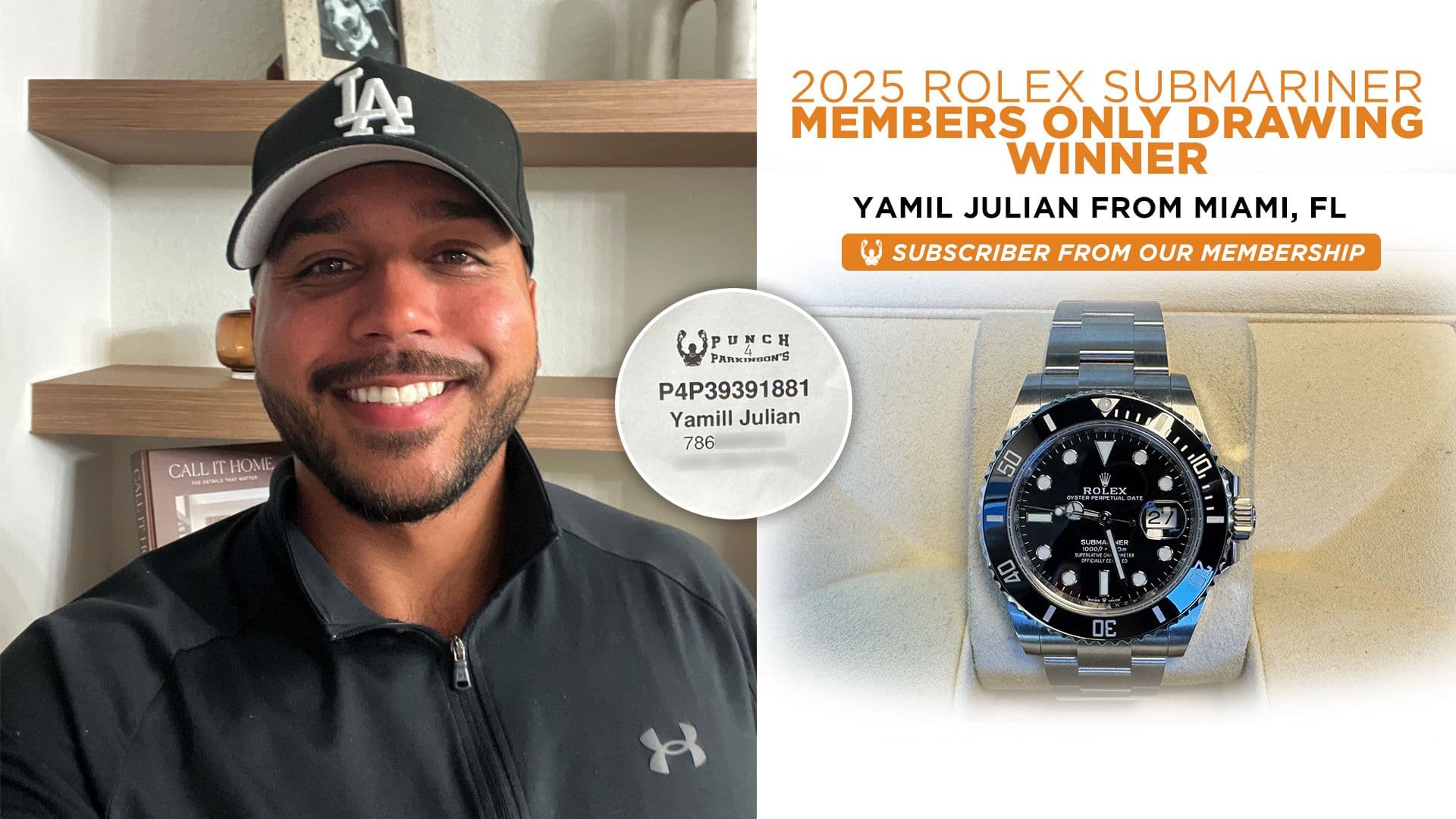 Yamil Julian Winner