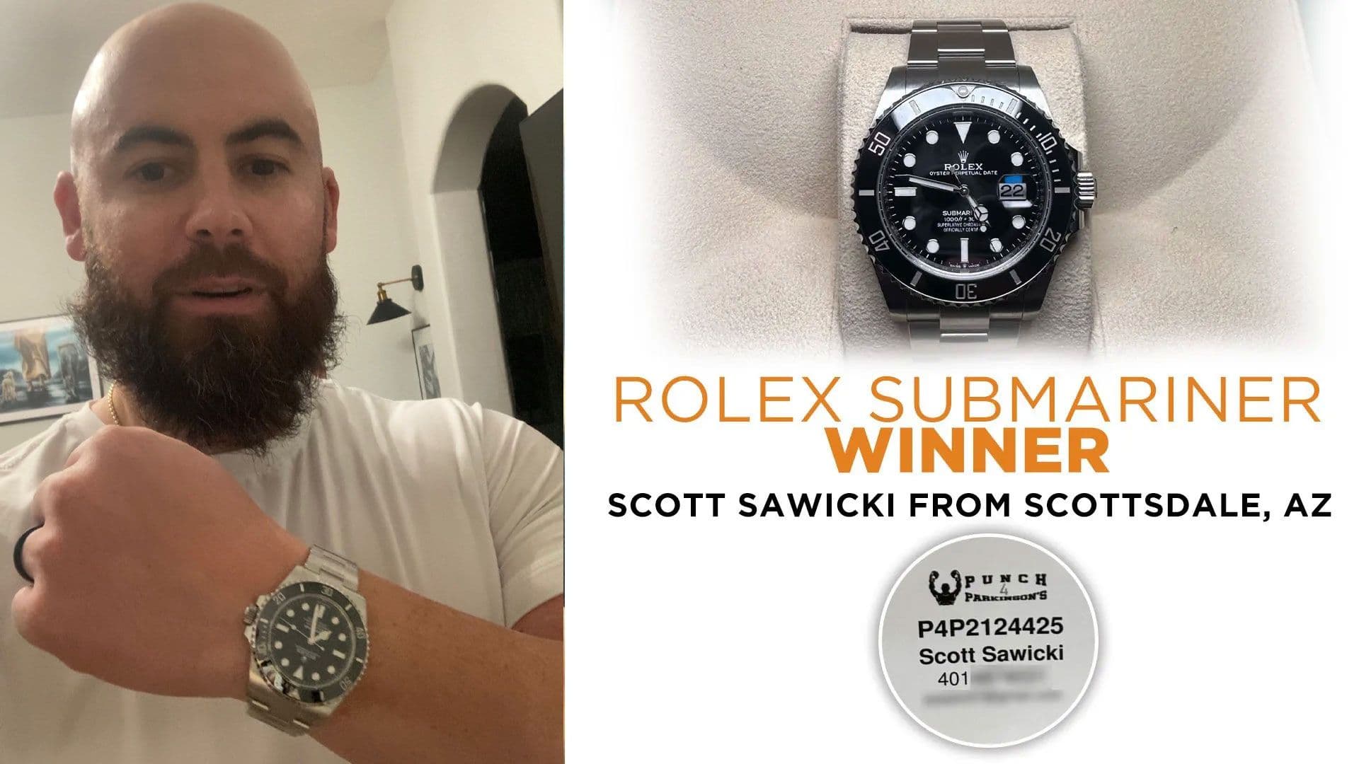 Scott Sawicki Winner